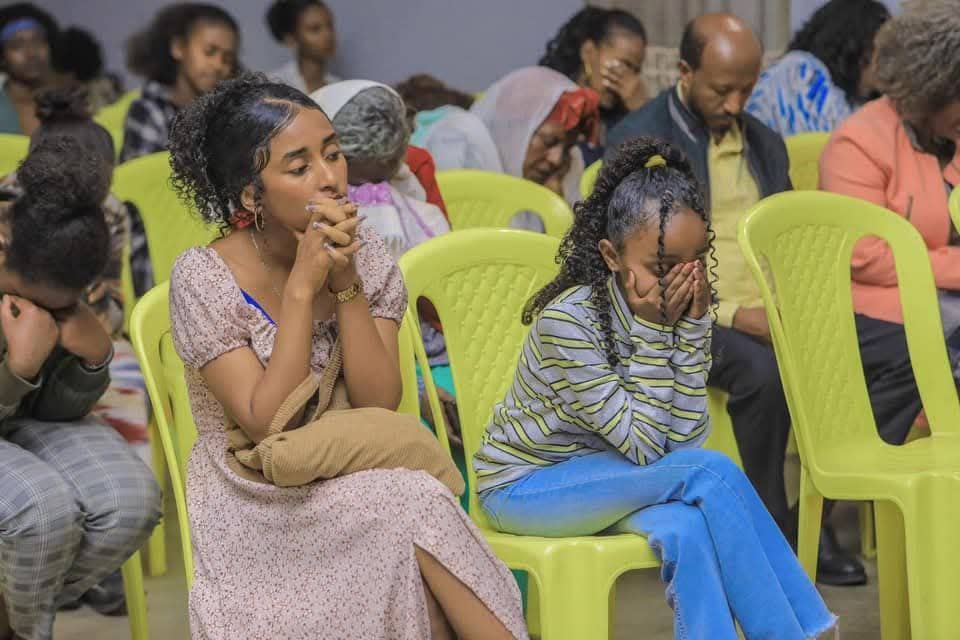 Sunday service - prayer